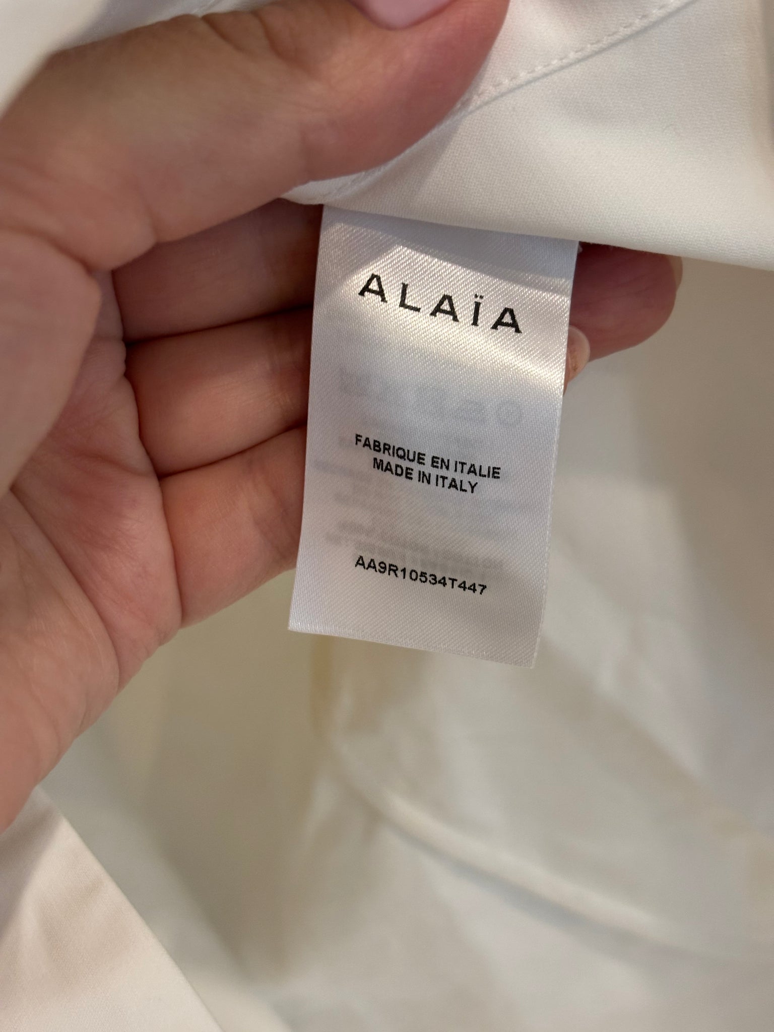 Short dress by Alaïa